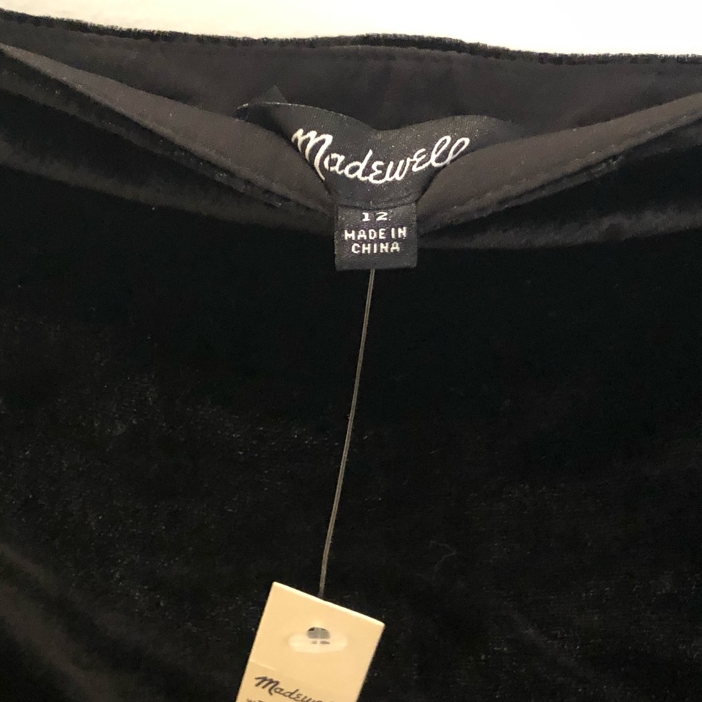black velvet madewell skirt - new w tags